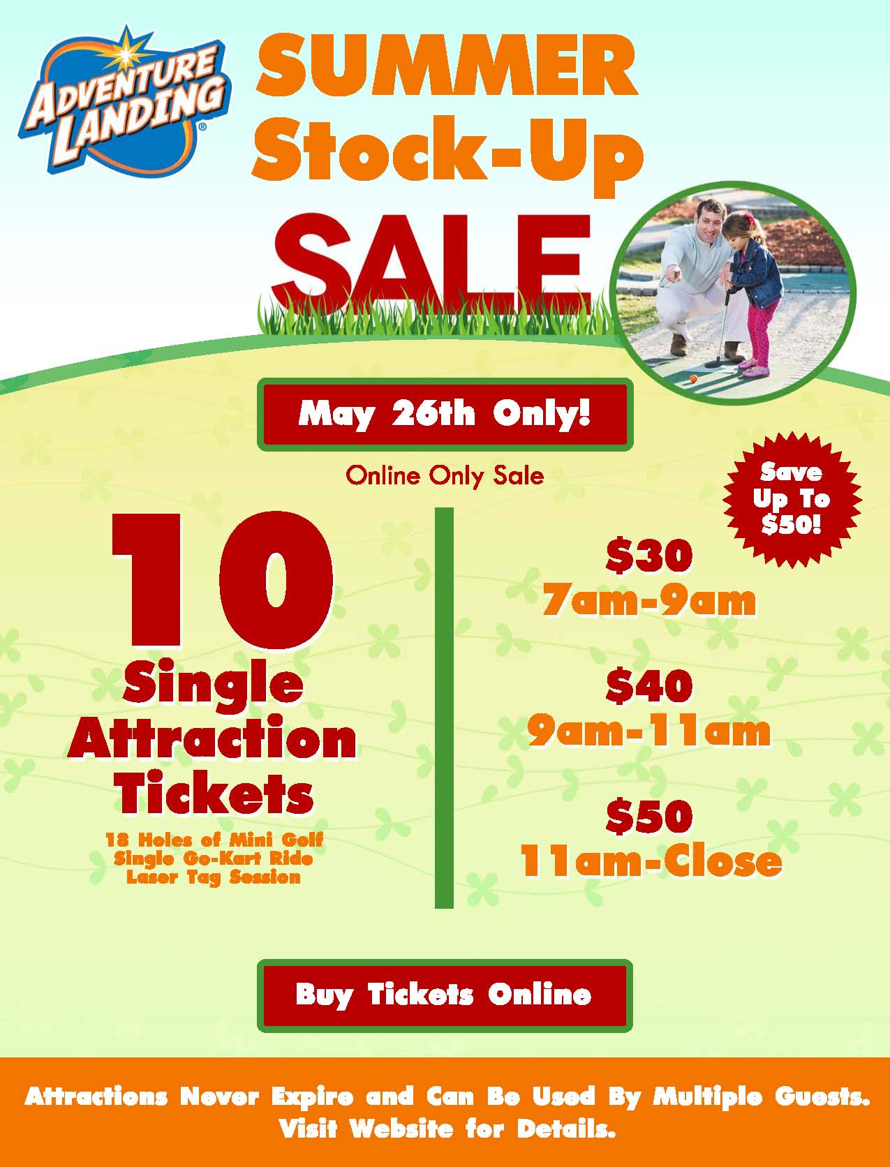 JBE-RAL Summer Stock-Up Sale May 2017