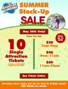 STA Summer Stock-Up Sale May 2017