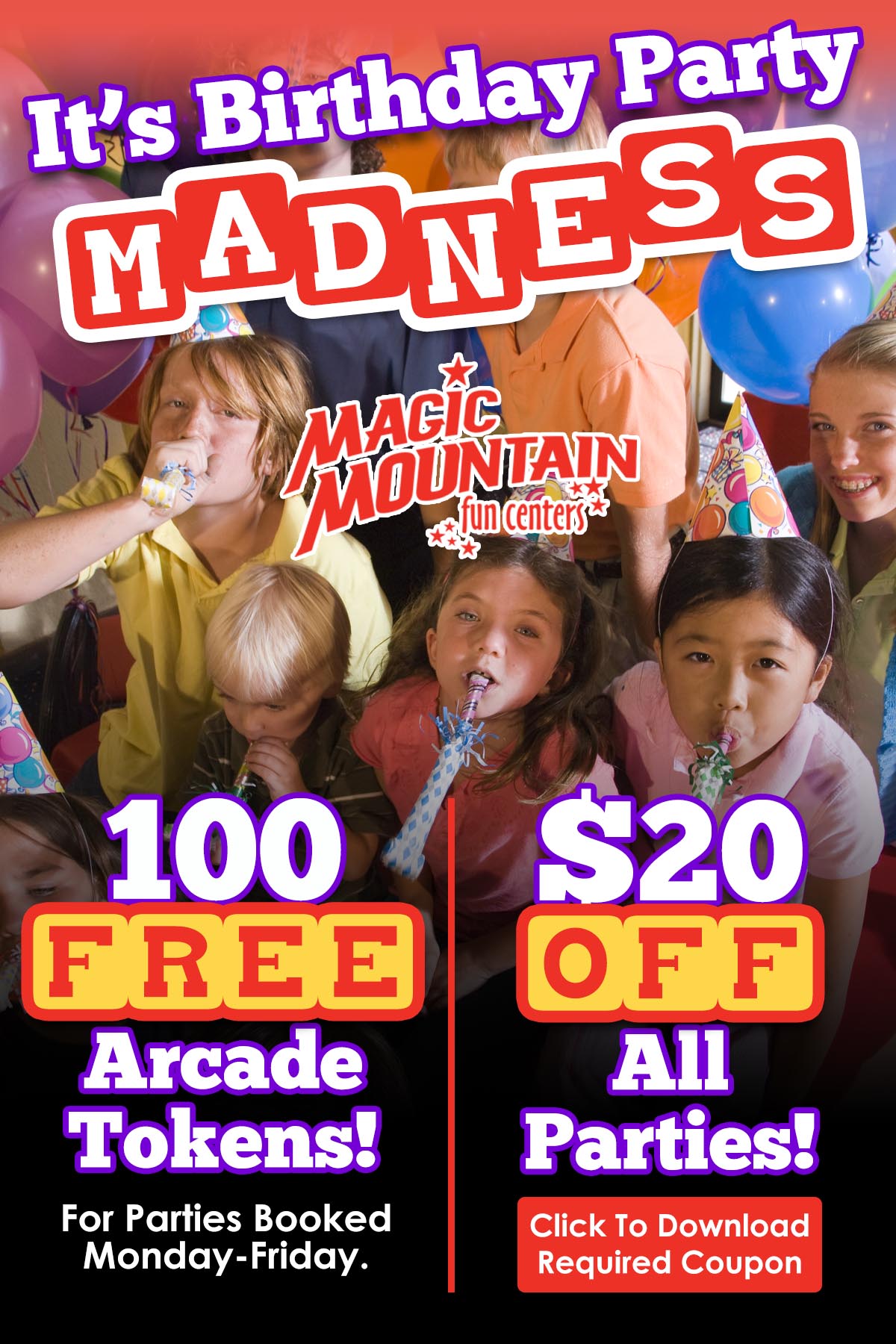 Birthday Party Madness Online 2023 COE